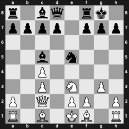 1927 Kecskemet II – Round 2 – Vukovic, Vladimir – 0-1 – Steiner, Lajos – G5
