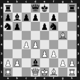 1927 Kecskemet II – Round 6 – Colle, Edgar – 0-1 – Ahues, Carl – G13
