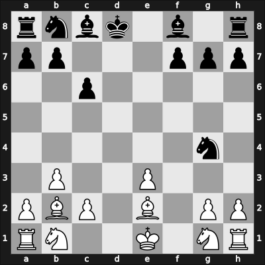 1927 Kecskemet f I – Round 4 – Nimzowitsch, Aron – 0-1 – Steiner, Laszlo – G6