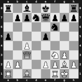1927 Kecskemet f I – Round 7 – Alekhine, Alexander – 1/2-1/2 – Ahues, Carl – G15