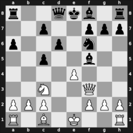 1927 Kecskemet-A – Round 4 – Brinckmann, Alfred – 1-0 – Yates, Frederic D – G6