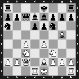 1927 Kecskemet-A – Round 5 – Mueller, Hans – 1/2-1/2 – Sarkozy, Balazs – G7