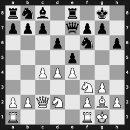 1927 London – Round 3 – Fairhurst, William – 0-1 – Nimzowitsch, Aaron – G14