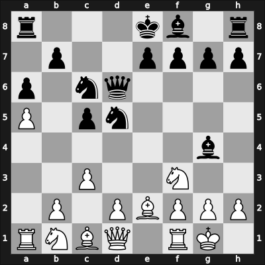 1927 London – Round 8 – Yates, Frederic D – 0-1 – Tartakower, Savielly – G40