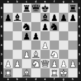 1927 London – Round 9 – Tartakower, Savielly – 0-1 – Nimzowitsch, Aron – G43