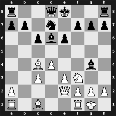 1927 London Olympiad 1st – Round 1.42 – Monticelli, Mario – 1-0 – Mieses, Jacques – G4