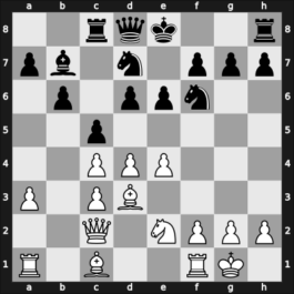 1927 London Olympiad 1st – Round 1.51 – Koltanowski, George – 1/2-1/2 – Reti, Richard – G7