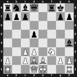 1927 London Olympiad 1st – Round 2.73 – Hromadka, Karel – 0-1 – Jacobson, Ernst – G21