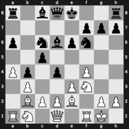1927 London Olympiad 1st – Round 4.63 – Romih, Max – 0-1 – Kroone, Gerard – G40