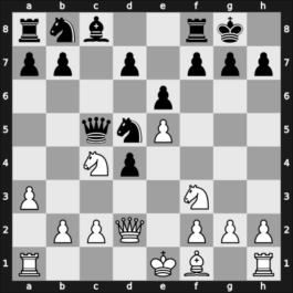 1927 London Olympiad 1st – Round 4.74 – Wagner, Heinrich – 1-0 – Palau, Luis – G44