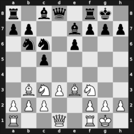 1927 London Olympiad 1st – Round 5.51 – Cheron, Andre – 0-1 – Gruenfeld, Ernst – G53
