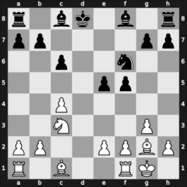 1927 London Olympiad 1st – Round 8.31 – Gilg, Karl – 1/2-1/2 – Kostic, Boris – G82