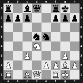 1927 London Olympiad 1st – Round 10.73 – Carls, Carl – 1-0 – Kroone, Gerard – G110