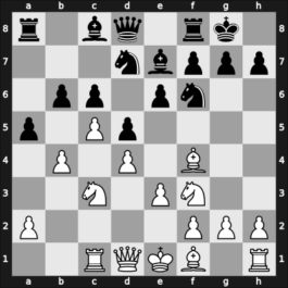 1927 London Olympiad 1st – Round 13.41 – Kostic, Boris – 1/2-1/2 – Naegeli, Oskar – G140