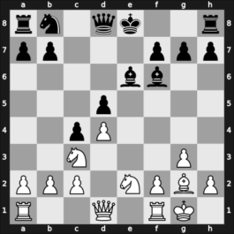 1927 London Olympiad 1st – Round 15.73 – Hromadka, Karel – 1-0 – Nogues Acuna, Alejandro – G169