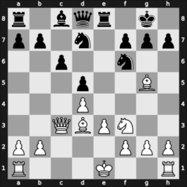 1927 London olm – Round 1 – Censer, M. – 0-1 – Rosselli del Turco, Stefano – G7