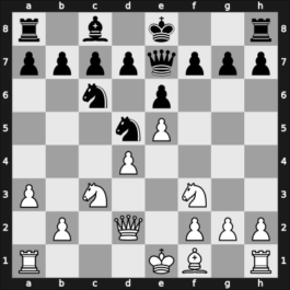 1927 Moskou ch-URS – Round 2 – Freiman, Sergey Nikolaevich – 0-1 – Ilyin Zhenevsky, Alexander – G8