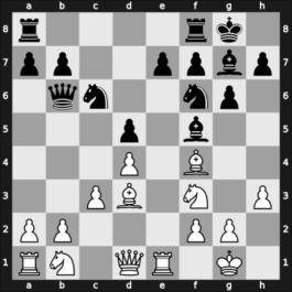 1927 Moskou ch-URS – Round 6 – Rokhlin, Yakov Geraisimovich – 0-1 – Ilyin Zhenevsky, Alexander – G17