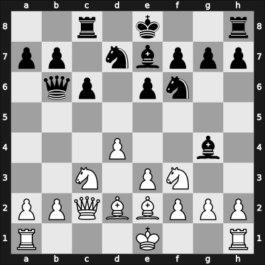 1927 Moskou ch-URS – Round 14 – Makogonov, Vladimir – 1/2-1/2 – Pavlov-Pianov, Nikolay – G38