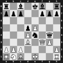 1927 New York – Round 4 – Nimzowitsch, Aron – 1/2-1/2 – Alekhine, Alexander – G47