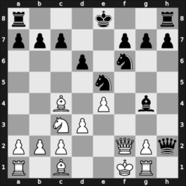 1927 Prague Evony – Round 11 – Hromadka, Karel – 0-1 – Rejfir, Josef – G12