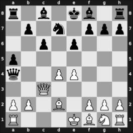 1927 World Championship 13th – Round 9 – Capablanca, Jose – 1/2-1/2 – Alekhine, Alexander – G8