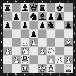 1927 World Championship 13th – Round 14 – Alekhine, Alexander – 1/2-1/2 – Capablanca, Jose – G11