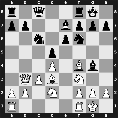 1928 BCF Ch 21. Major Open – Round 7 – Milner Barry, Philip – 1-0 – Znosko-Borovsky, Eugene – G8