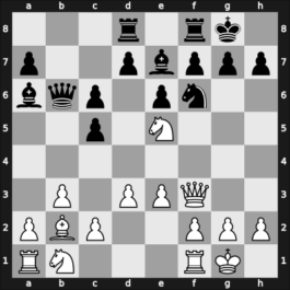 1928 Bad Kissingen – Round 2 – Nimzowitsch, Aron – 1/2-1/2 – Yates, Frederic D – G12