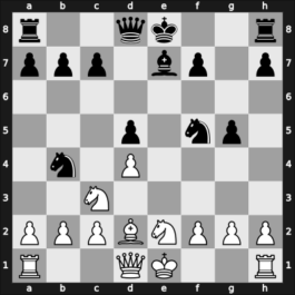 1928 Bad Kissingen – Round 4 – Mieses, Jacques – 0-1 – Nimzowitsch, Aron – G24
