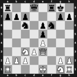 1928 Bad Kissingen – Round 5 – Spielmann, Rudolf – 1/2-1/2 – Tarrasch, Siegbert – G29