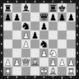 1928 Bad Kissingen – Round 8 – Rubinstein, Akiba – 1-0 – Nimzowitsch, Aron – G43