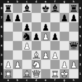 1928 Bad Kissingen – Round 9 – Euwe, Max – 1-0 – Mieses, Jacques – G48