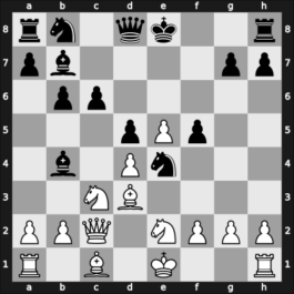 1928 Bad Kissingen – Round 9 – Tartakower, Savielly – 1-0 – Marshall Viele, Fabrizio Aaron – G49