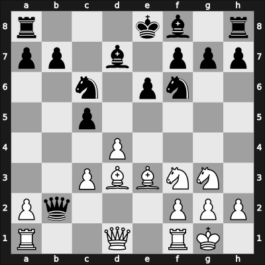 1928 Bad Kissingen – Round 10 – Tarrasch, Siegbert – 0-1 – Reti, Richard – G54