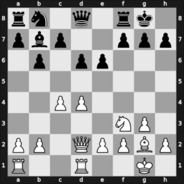 1928 Bad Kissingen – Round 11 – Reti, Richard – 1/2-1/2 – Capablanca, Jose – G61