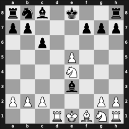 1928 Bad Kissingen – Round 11 – Mieses, Jacques – 1/2-1/2 – Tartakower, Savielly – G62