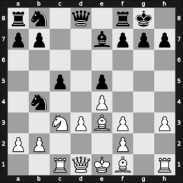 1928 Bad Kissingen – Round 11 – Tartakower, Savielly – 1/2-1/2 – Tarrasch, Siegbert – G65