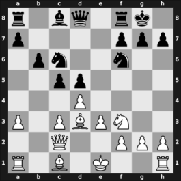 1928 Berlin – Round 1 – Reti, Richard – 0-1 – Nimzowitsch, Aaron – G8