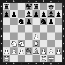 1928 Berlin BSG – Round 10 – Saemisch, Friedrich – 1/2-1/2 – Bogoljubow, Efim – G9