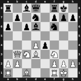 1928 Berlin Cafe Koenig – Round 7 – Saemisch, Friedrich – 1/2-1/2 – List, Paul – G30