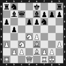 1928 Berlin Cafe Koenig – Round 8 – Rotenstein, S. – 0-1 – Saemisch, Friedrich – G36