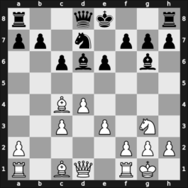 1928 Budapest – Round 1 – Kmoch, Hans – 1-0 – Steiner, Herman – G1