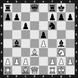 1928 Budapest – Round 1 – Von Balla, Zoltan – 1/2-1/2 – Joyeux Steiner, Gael – G24