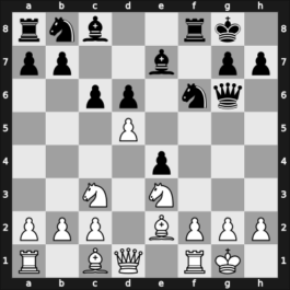 1928 Budapest – Round 1 – Merenyi, Lajos – 1/2-1/2 – Spielmann, Rudolf – G29