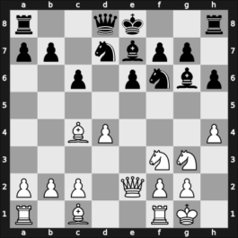 1928 Budapest – Round ? – Vajda, Arpad – 1/2-1/2 – Kmoch, Hans – G41