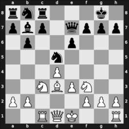 1928 It (Men) Berlin GER – Round 1 – Koch, Berthold – 1/2-1/2 – Leonhardt, Paul – G1