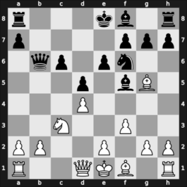 1928 Mar del Plata – Round 9 – Palau, Luis – 1/2-1/2 – Agama Hernandez, Juan Jesus – G35