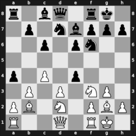 1928 The Hague ol (Men) – Round 1.2 – Bluemich, Max – 0-1 – Steiner, Endre – G13