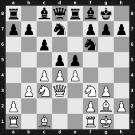 1928 Vienna – Round 4 – Takacs, Sandor – 1/2-1/2 – Wolf, Siegfried – G32